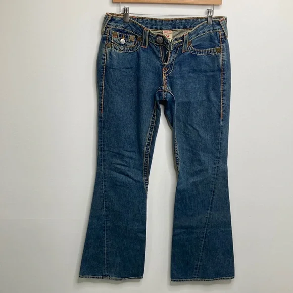 パンツ true religion rainbow joey made in usa True Religion World Tour Rainbow Joey Denim Jeans Men's 36”x